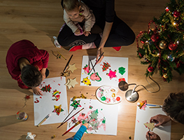 Parents - kids - christmas ideas - colouring pages