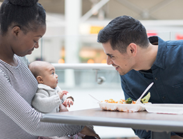 Parents - kids - dining out