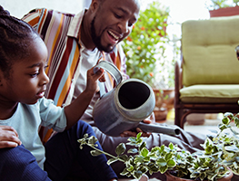 parents - kids - gardening - activities