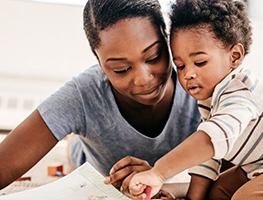 Parents - kids - reading