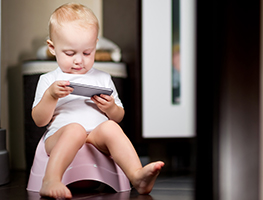 Toddler - Toilet training - training games