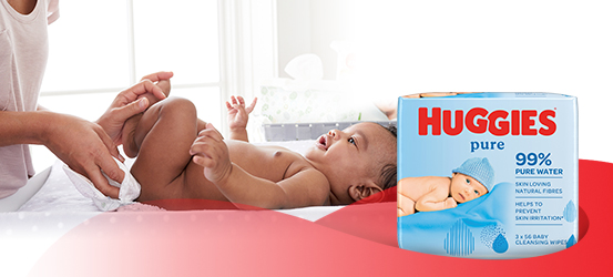 Huggies , Wipes , Pure