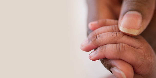 Baby care - Health care - baby massage - hands of clock