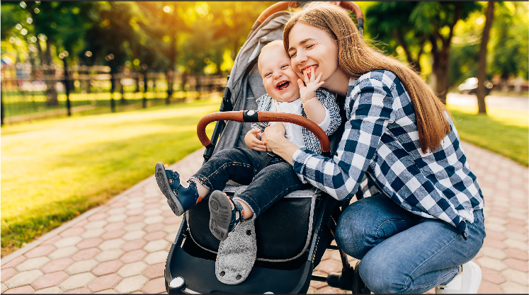 Parent - stroller safety - baby
