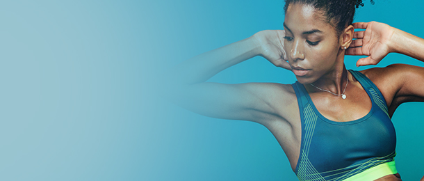 Womens fitness - after birth - abdominal exercise
